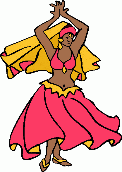 Belly Dancer Clipart