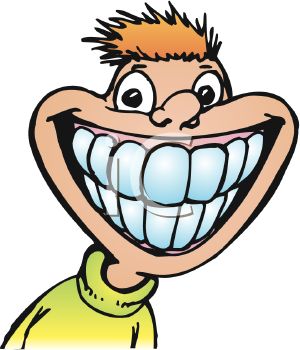 Big smile clip art