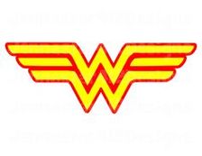 Free Wonder Woman Font Clipart - Free to use Clip Art Resource