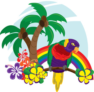 Hawaiian Images Clip Art - Tumundografico