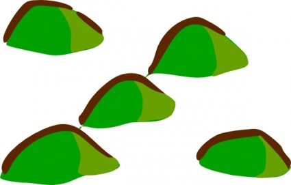 Rpg Map Symbols Hills clip art - Free Clipart Images