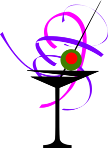 Purple Cocktail Glass - ClipArt Best