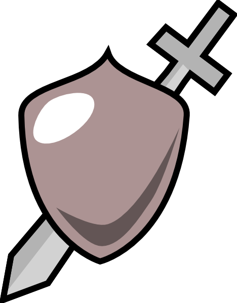 Sword And Shield Clip Art - vector clip art online ...