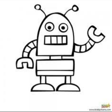Simple Robot Drawing - Drawing