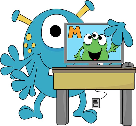 Free funny computer clipart