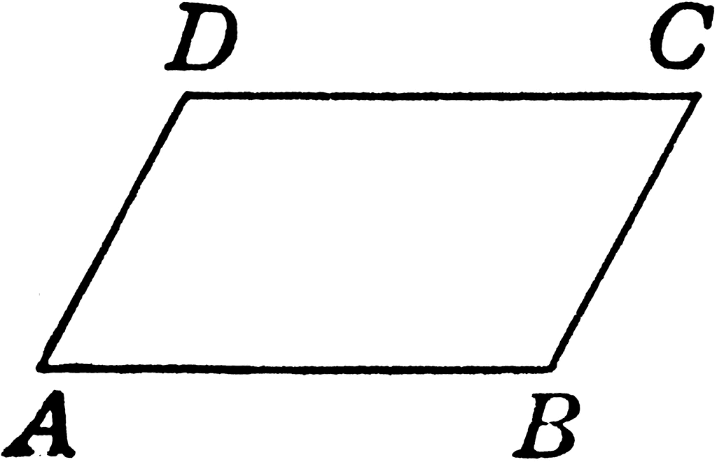 Parallelogram Clipart