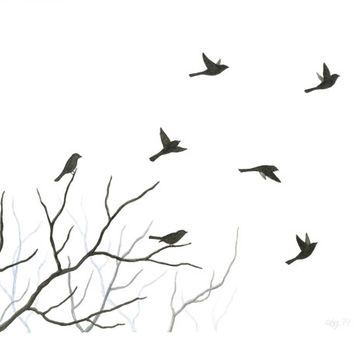 Bird Tree | Folk Art, Art and ...