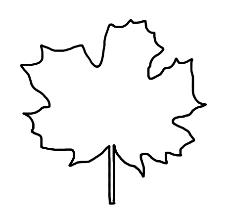 Best Photos of Fall Leaf Patterns To Trace - Fall Leaves Pattern ...