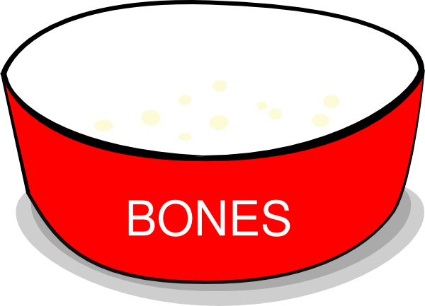 Full Dog Bowl Clipart
