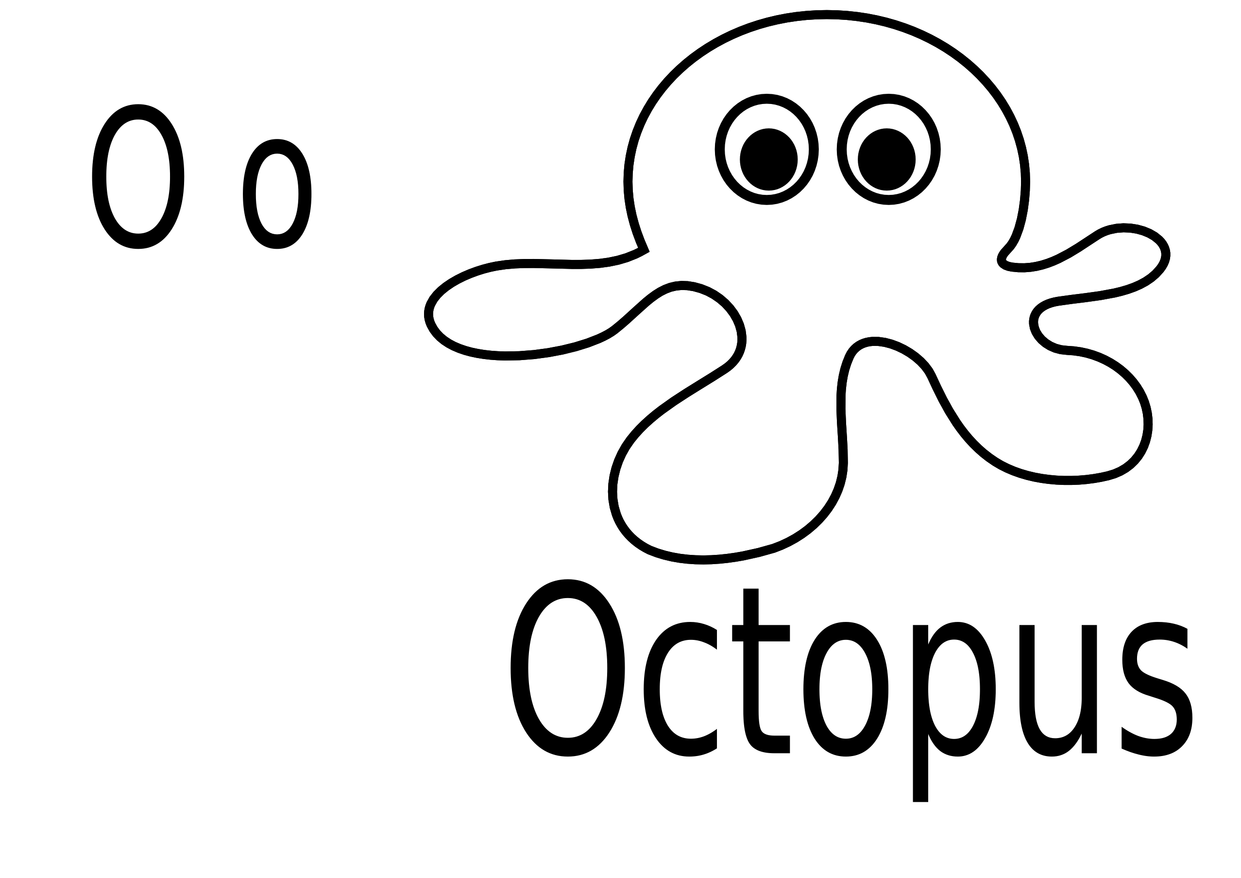 Octopus Line Drawing - ClipArt Best