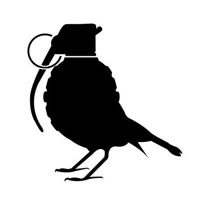 Bird stencil, Graffiti and Design