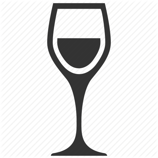 Bar, cocktail, drink, glass, red wine, white wine, wine icon ...