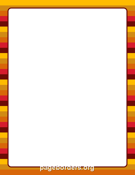 Free Fall Borders: Clip Art, Page Borders, and Vector Graphics