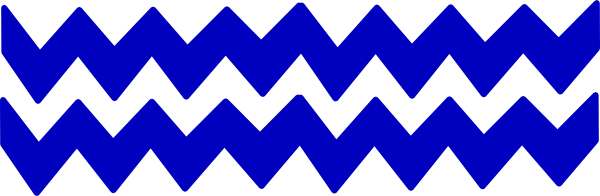 Navy Zig Zag Clipart