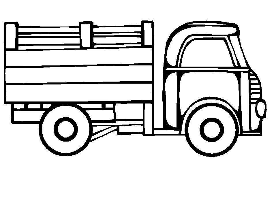 Lorry Colouring Pages - ClipArt Best
