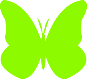 Green Butterfly Clip Art – Clipart Free Download