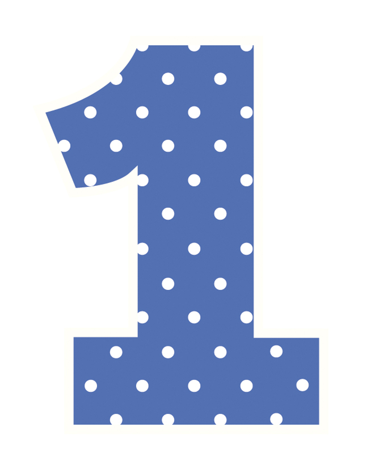 Clipart number one