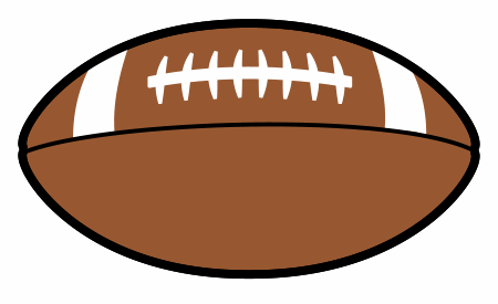 Drawing a cartoon football