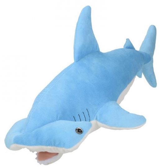 Adventure Planet Plush Cotton Candy - BLUE HAMMERHEAD SHARK (30 ...