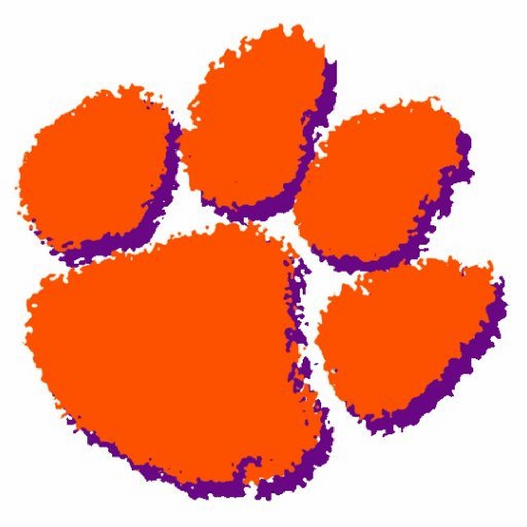 Clemson Tiger Paw Wallpaper