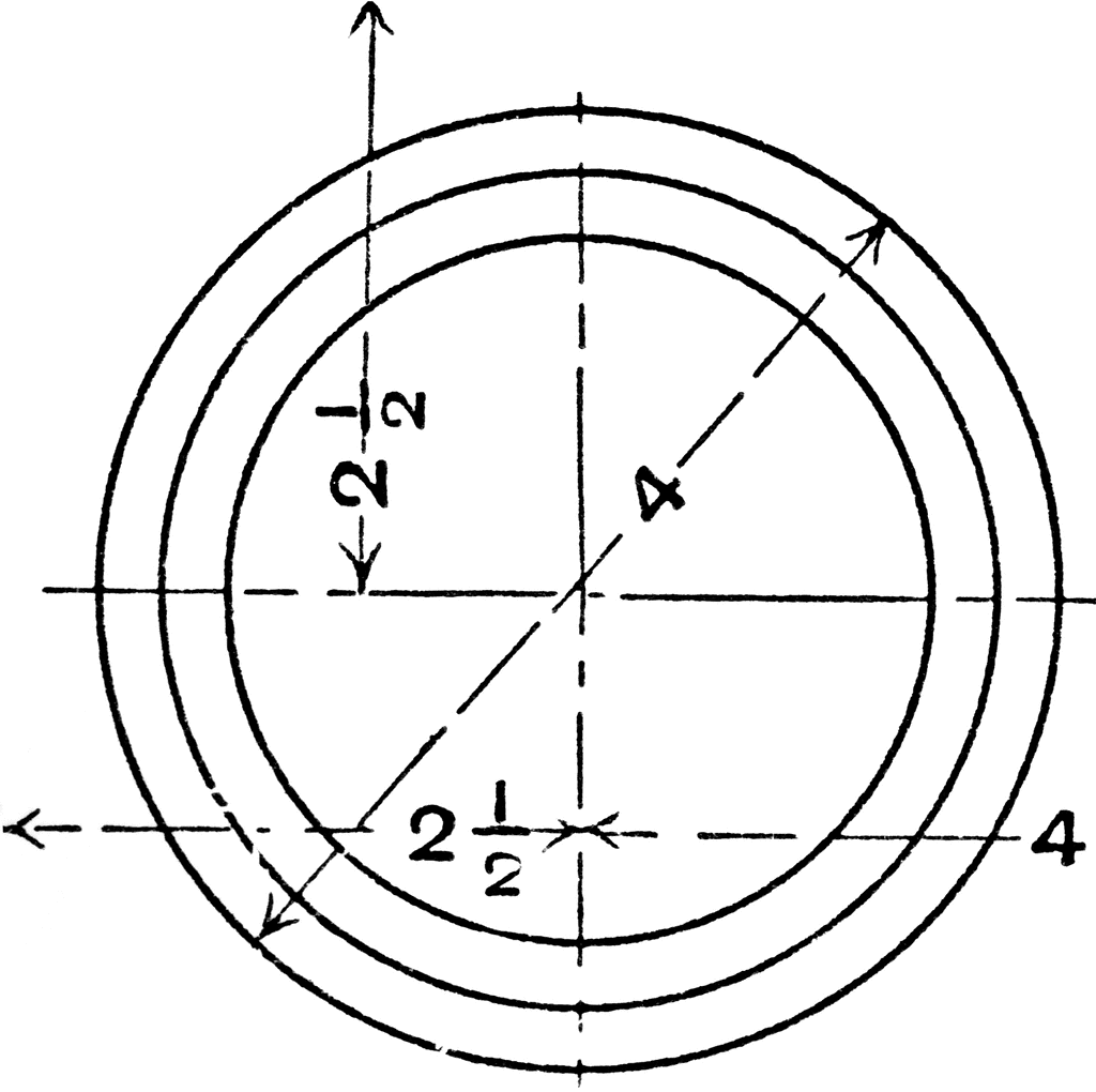 Mechanical Drawing Exercise Circle with Wavy Curved Lines Inside ...