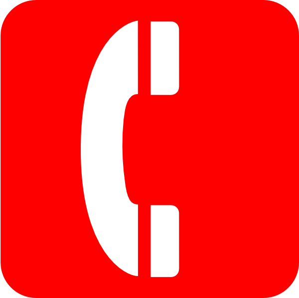 Red Phone Clip Art - InspiriToo.