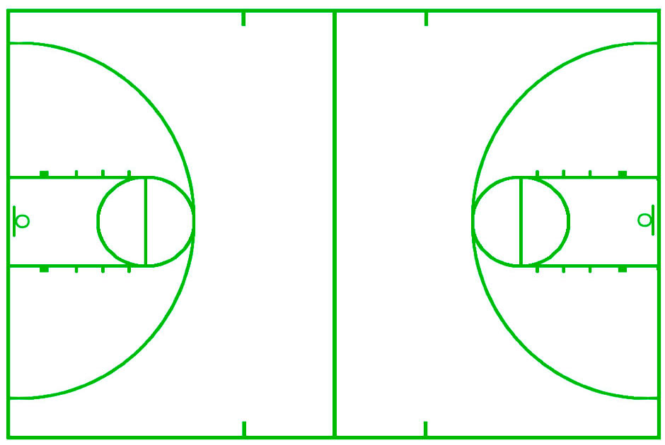 Basketball Court Sheets Blank - Quoteko.