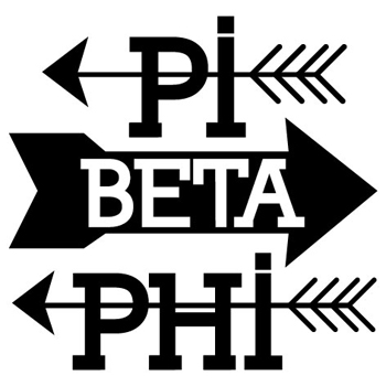 Self Inking Mix and Match Sorority Rubber Stamp Design - Pi Beta ...