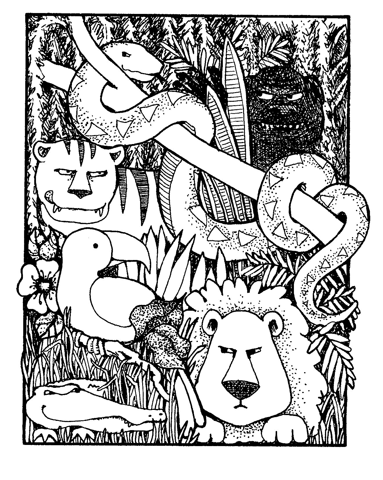 Jungle Animals | Mormon Share