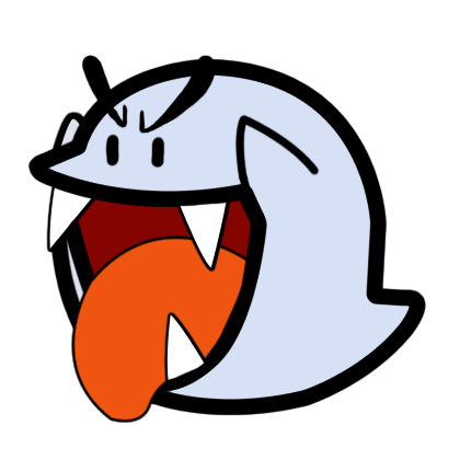 Paper Mario Dark Boo by Jon2548