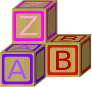 Baby Blocks Abc 2 Clip Art - vector clip art online ...