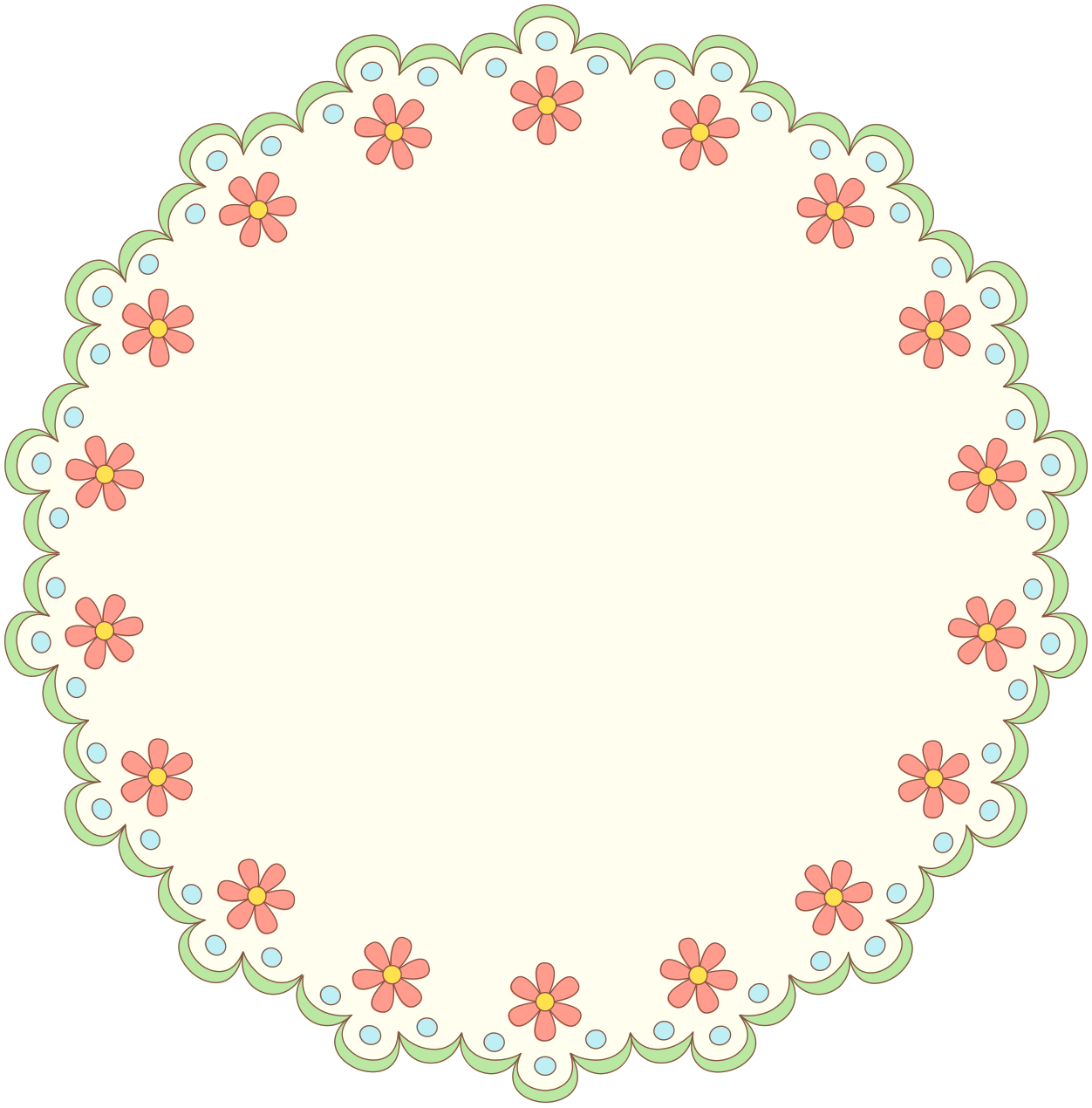 Free Doily Clipart & Designer Resources - Adapted from Vintage ...