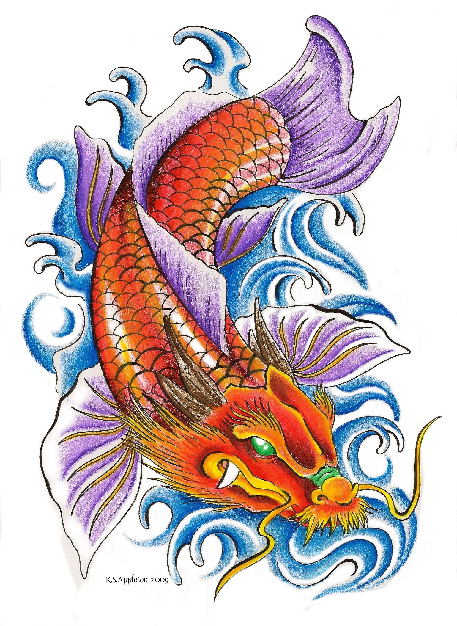 Fish Tattoos, Designs And Ideas : Page 8