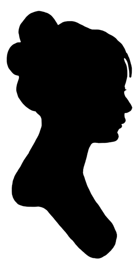 Victorian Silhouette Clipart