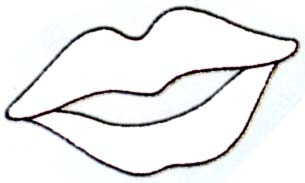 Best Photos of Lips Coloring Pages - Valentine Lips Coloring Pages ...