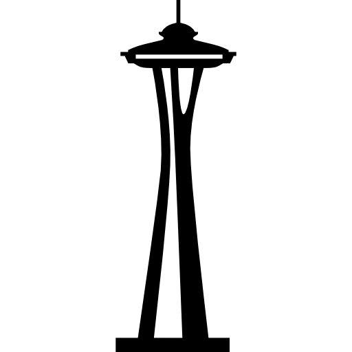 Space needle clipart