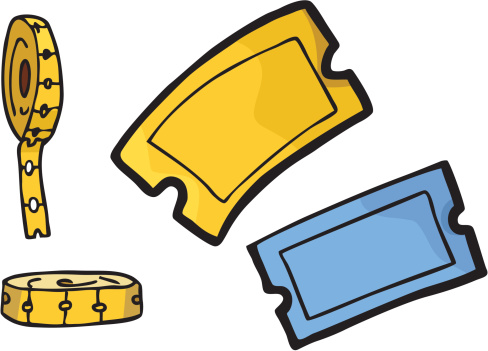 Cartoon Of Raffle Ticket Clip Art, Vector Images & Illustrations ...