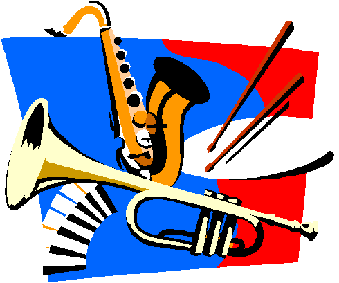 Jazz Instruments Clipart