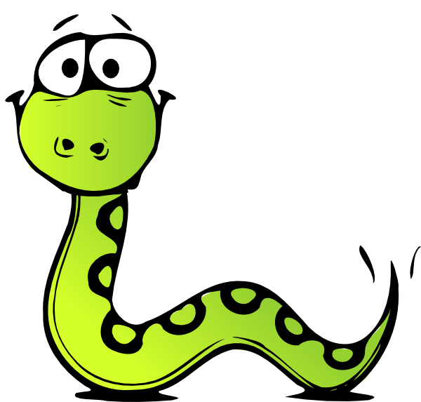 Snake cartoon clipart