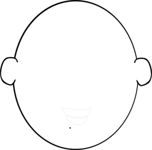 Best Photos of Blank Face Outline Clip Art - Cartoon Faces Clip ...