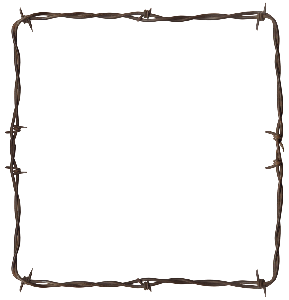 Barbed Wire Clipart Border Barb Wire Border 3