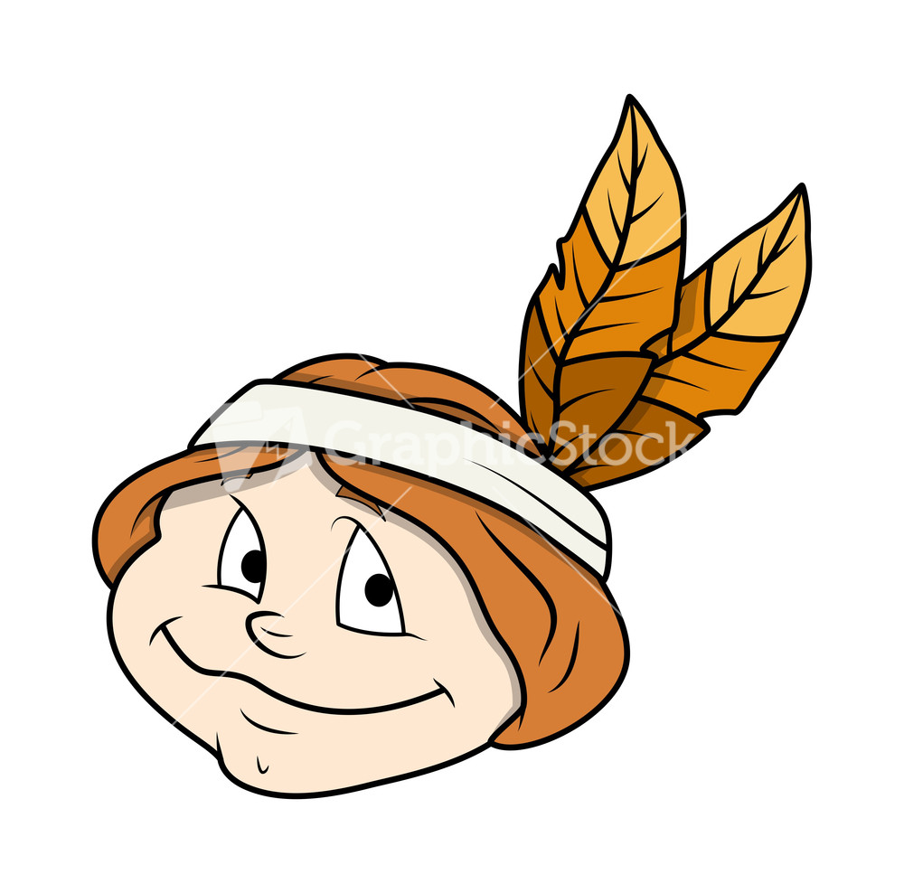 Happy Cartoon Person Face
