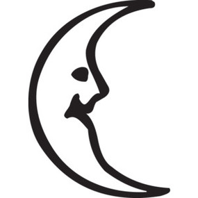 Crescent Moon Cartoon Clipart - Free to use Clip Art Resource