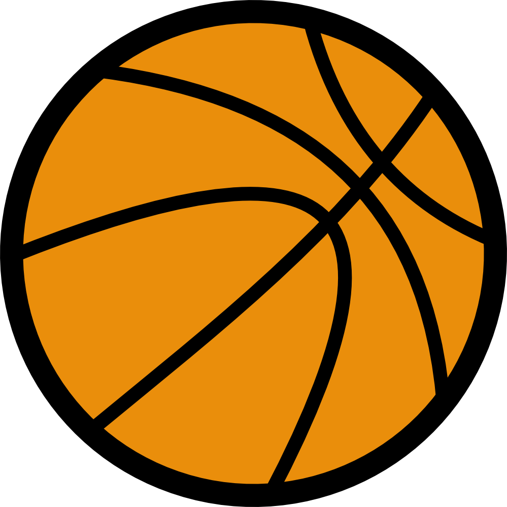 Basketball Black And White Clipart | Free Download Clip Art | Free ...