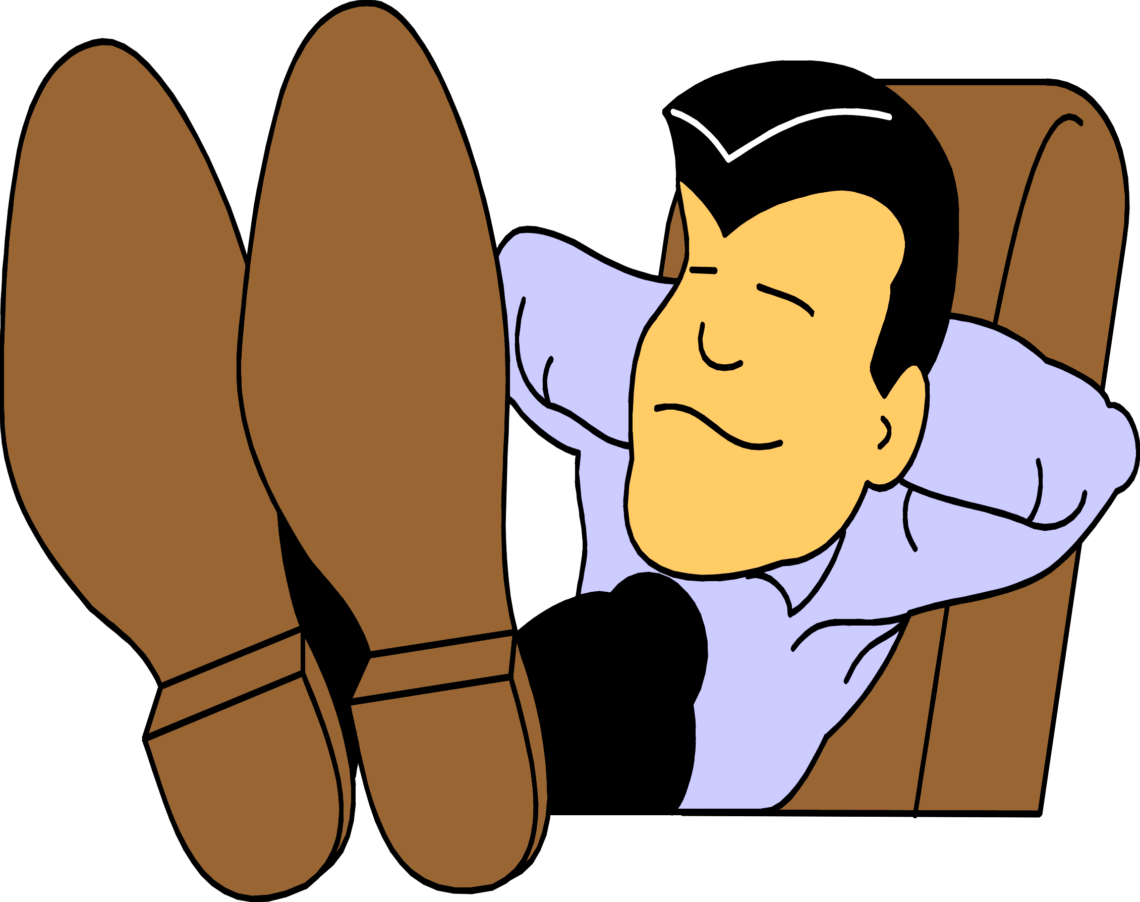Rest Boy Clipart