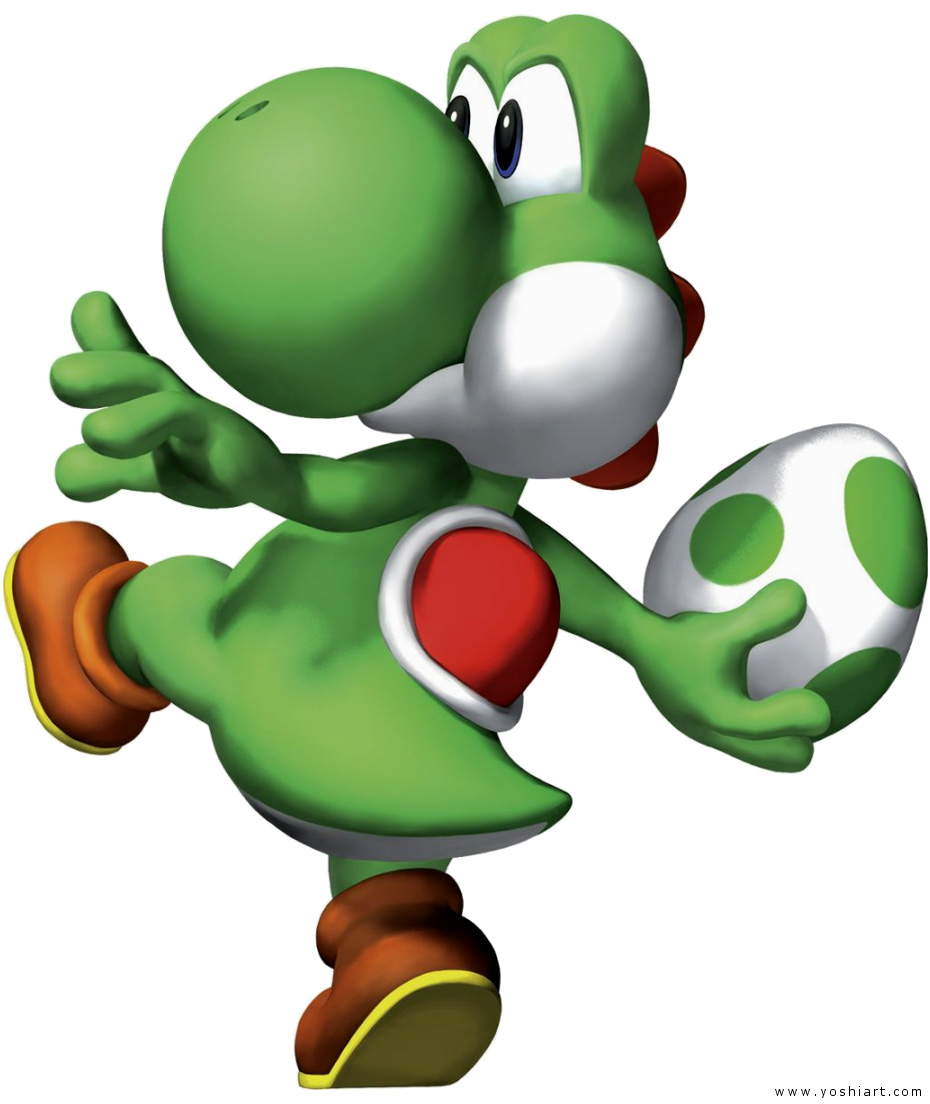 Mario and yoshi clipart