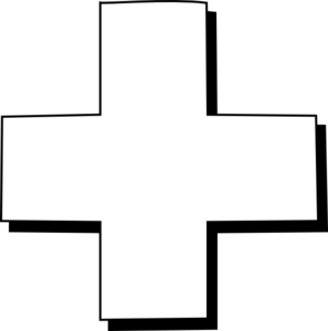 Cross outline clipart - ClipartFox