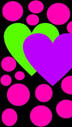 Pink hearts, Pink and Heart