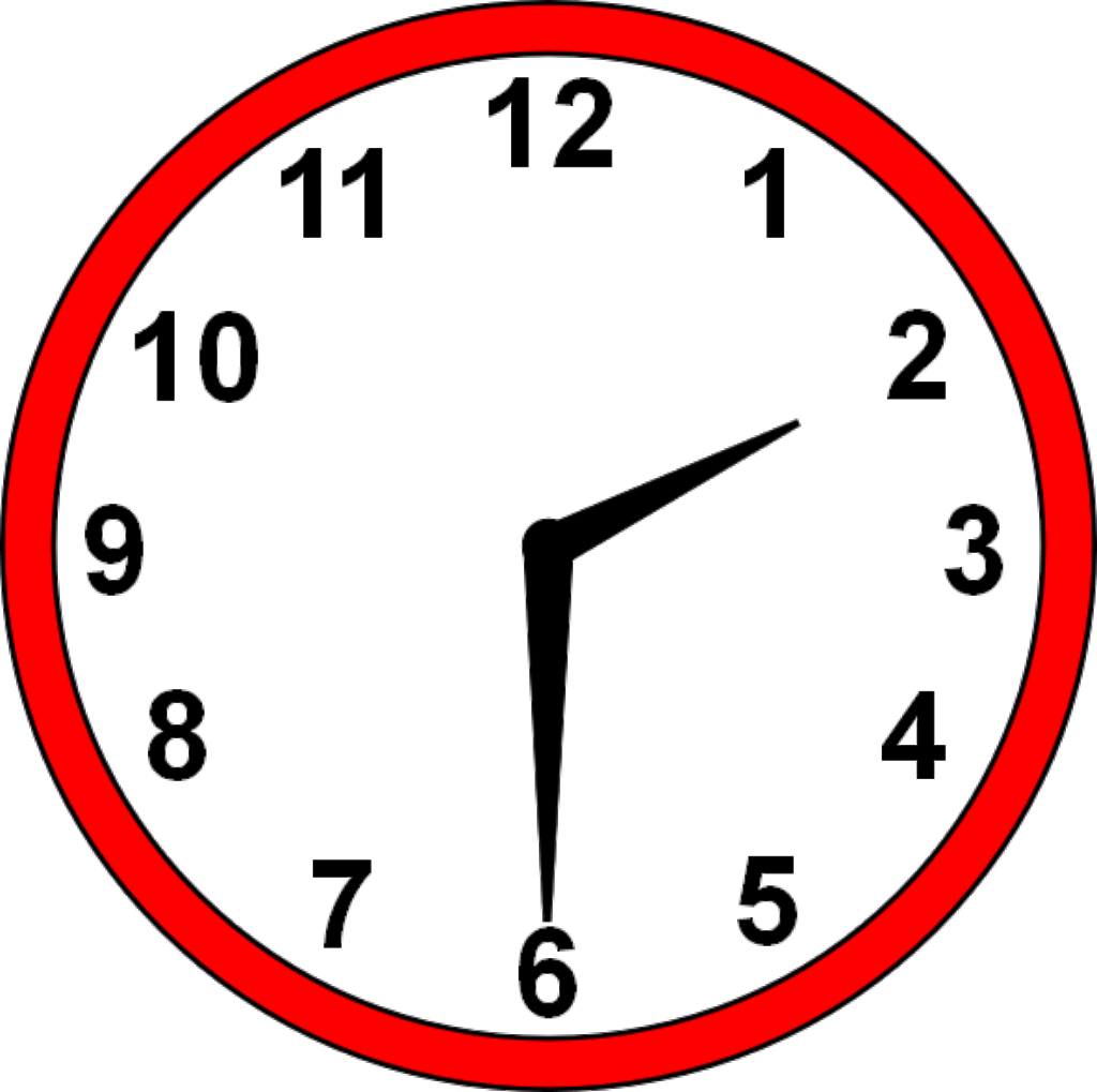 Clock clipart no hands colorful
