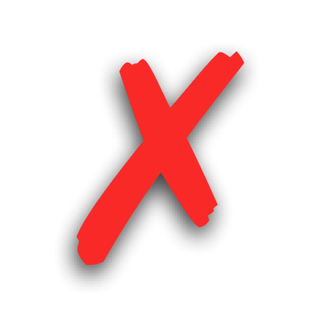 Gallery For > Wrong Cross Transparent Background Clipart - Free to ...